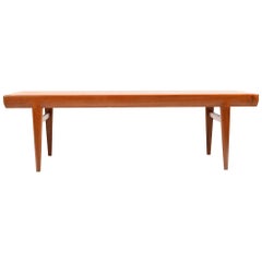 Danish Teak Wooden Sofa Table by Johannes Andersen