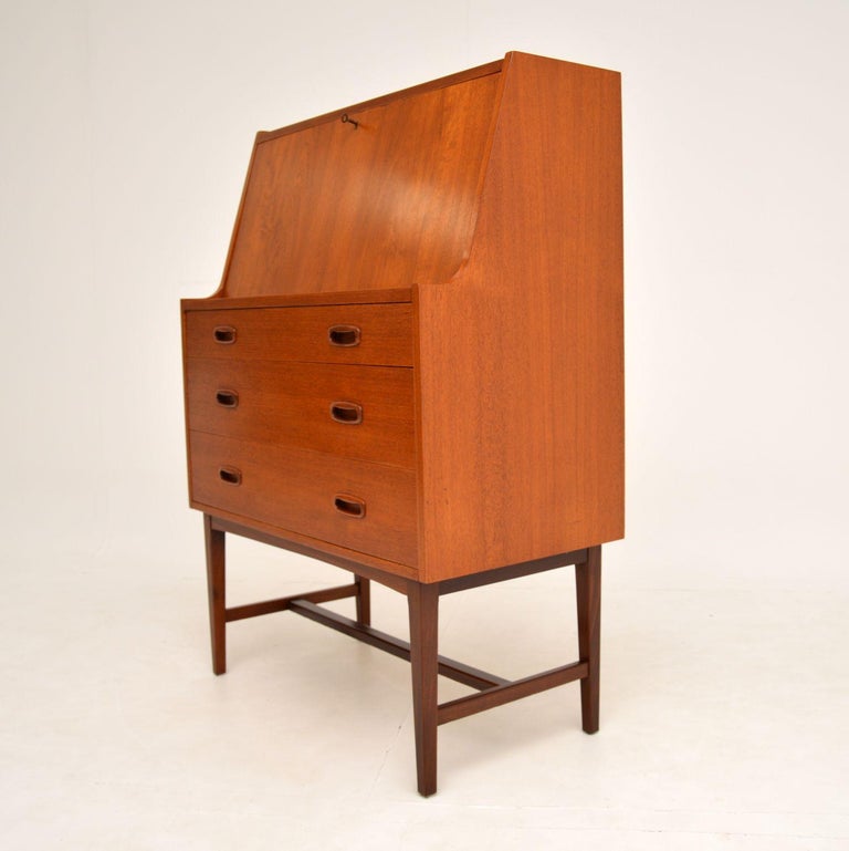 Danish Teak Writing Bureau Vintage, 1960’s For Sale at 1stDibs ...