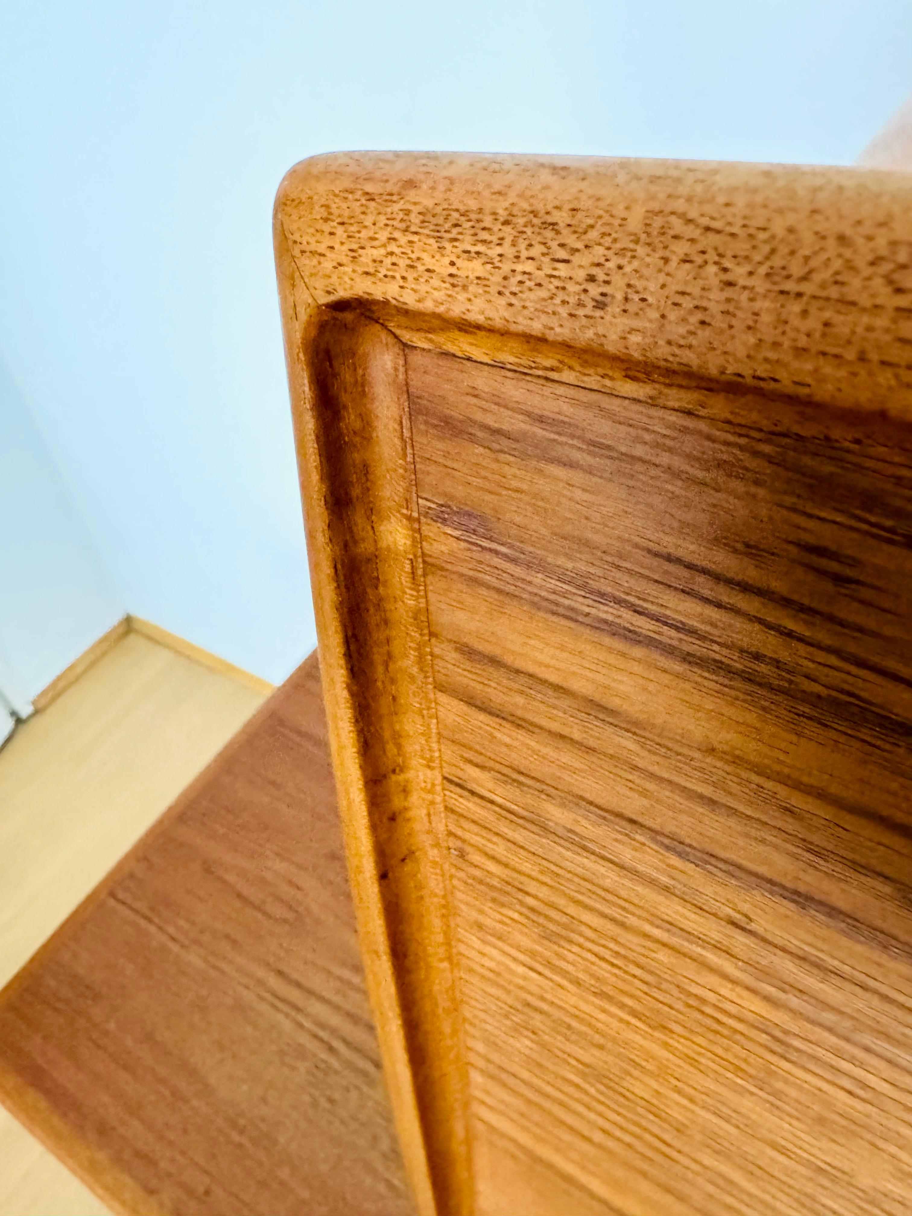 Danish Teakwood Coffee or Side Table by Grete Jalk For Sale 7