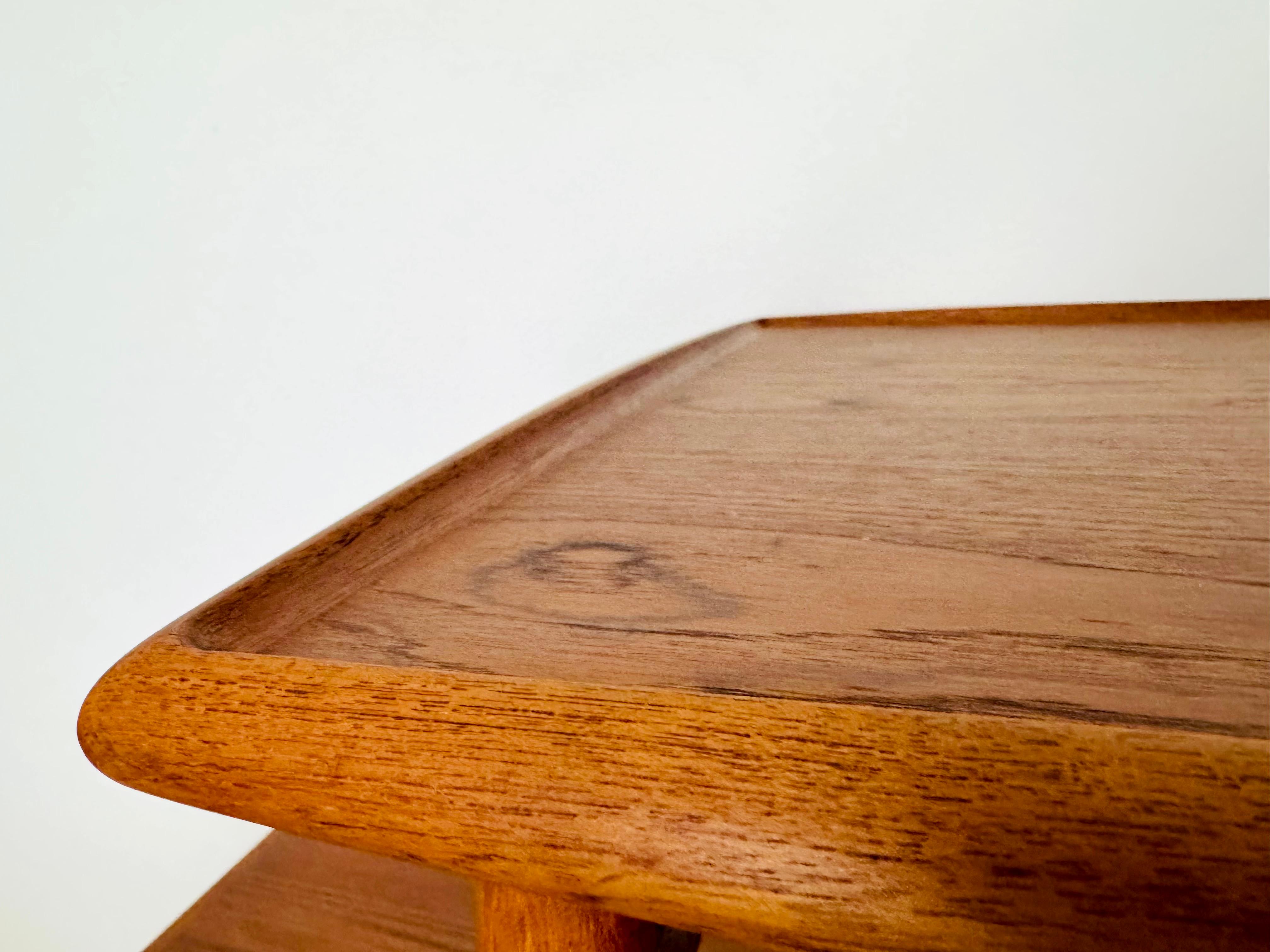 Danish Teakwood Coffee or Side Table by Grete Jalk For Sale 8