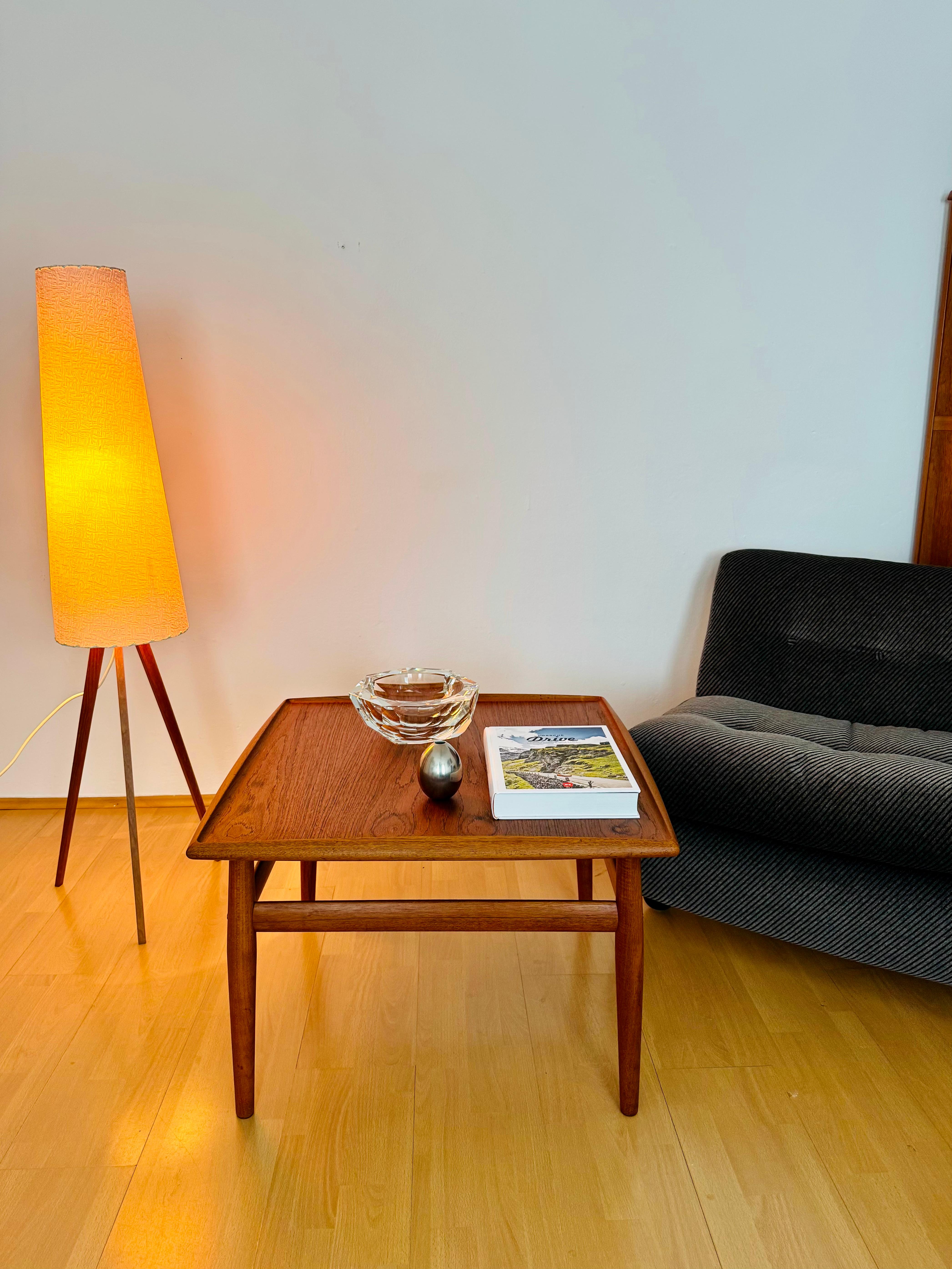 Danish Teakwood Coffee or Side Table by Grete Jalk For Sale 3