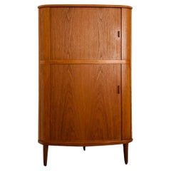 Danish Teakwood Corner Cabinet by Arne Hovmand-Olsen for Skovmand and Andersen