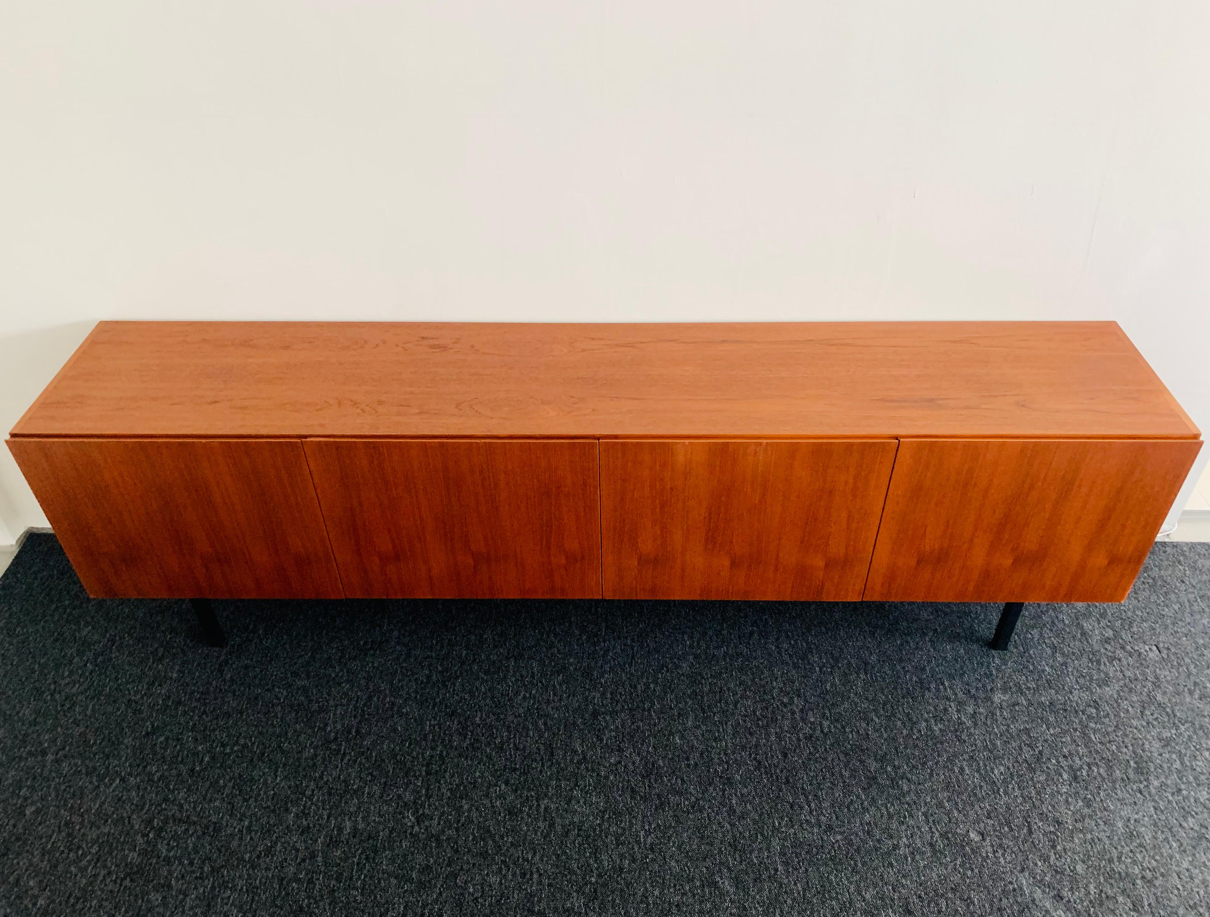 Mid-20th Century Danish Teakwood Sideboard For Sale