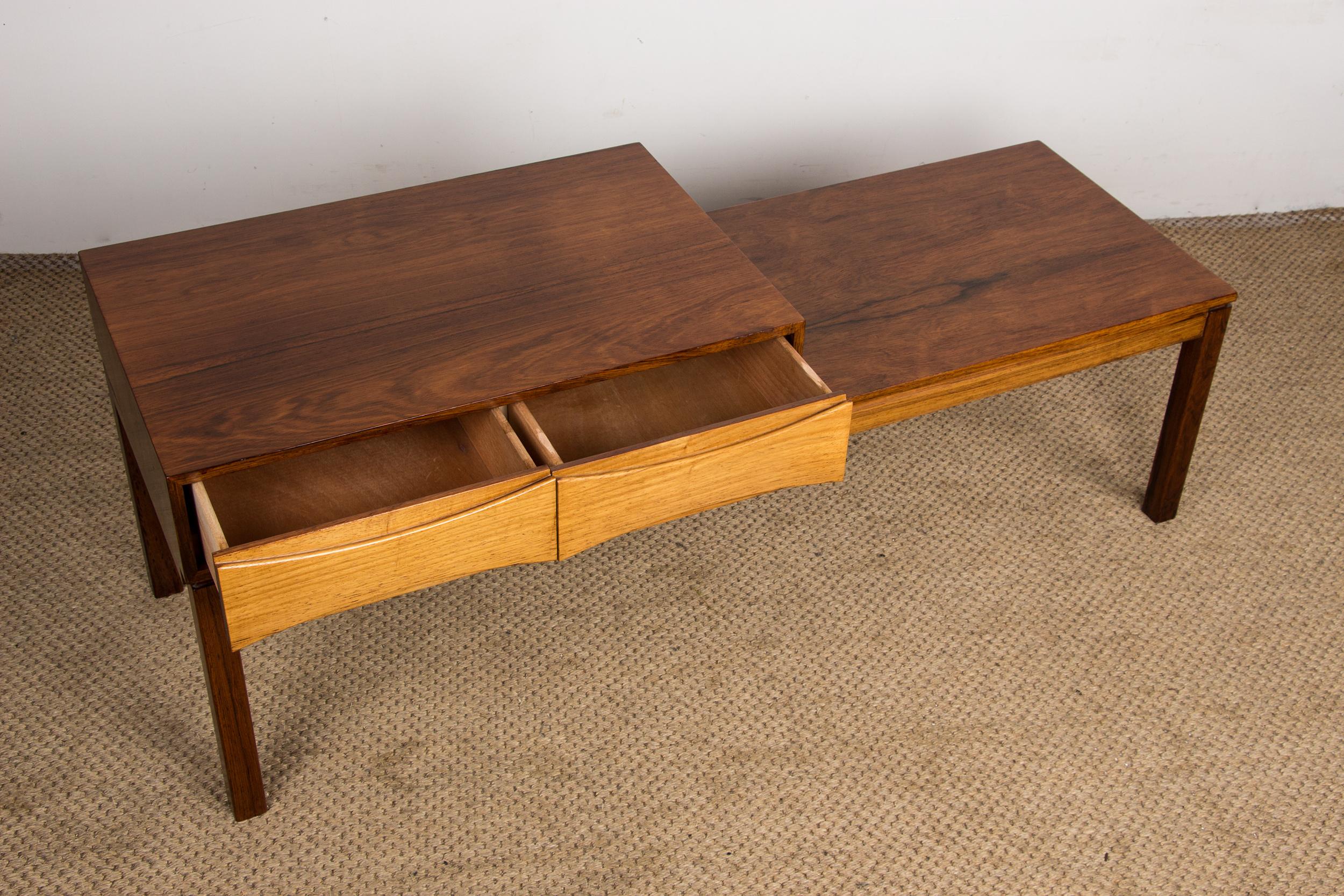 Danish Telephone bench, hall furniture, in Rosewood by Wards Ateljéer AB, 1960. 10