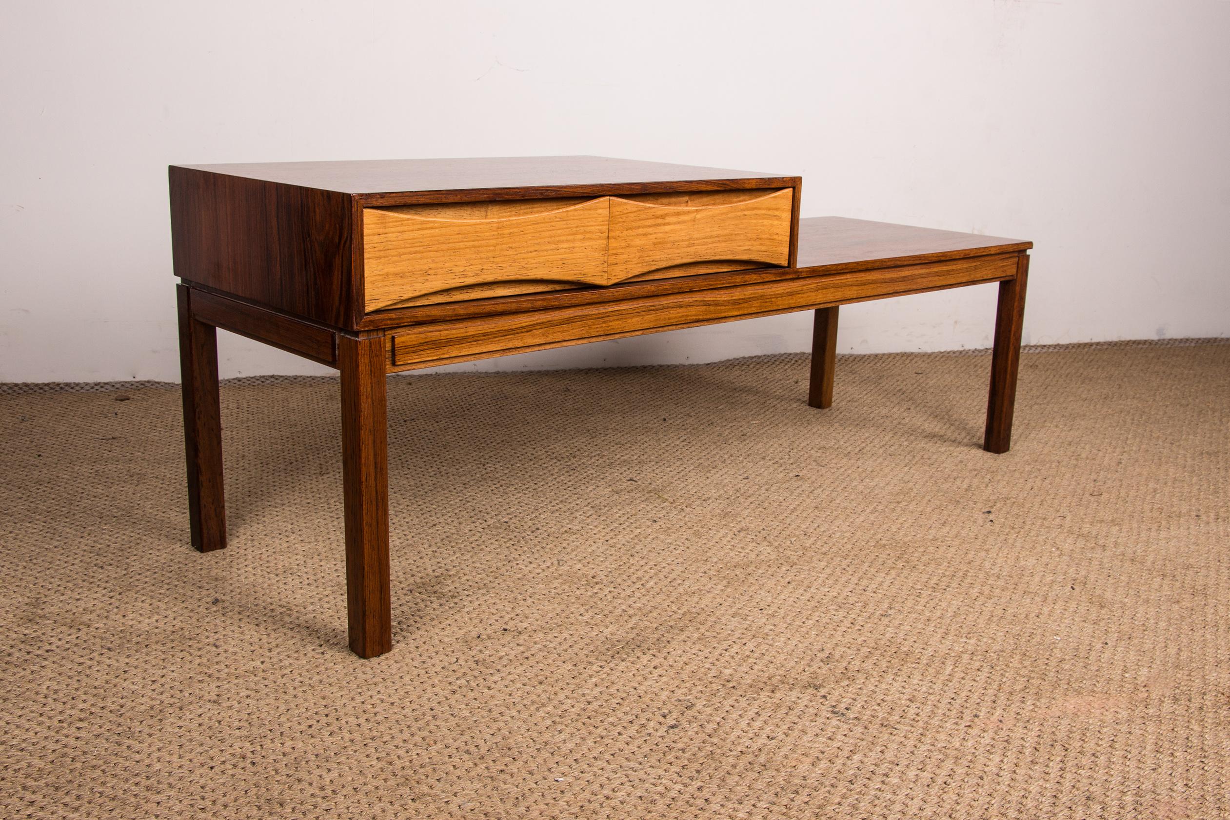 Danish Telephone bench, hall furniture, in Rosewood by Wards Ateljéer AB, 1960. 11