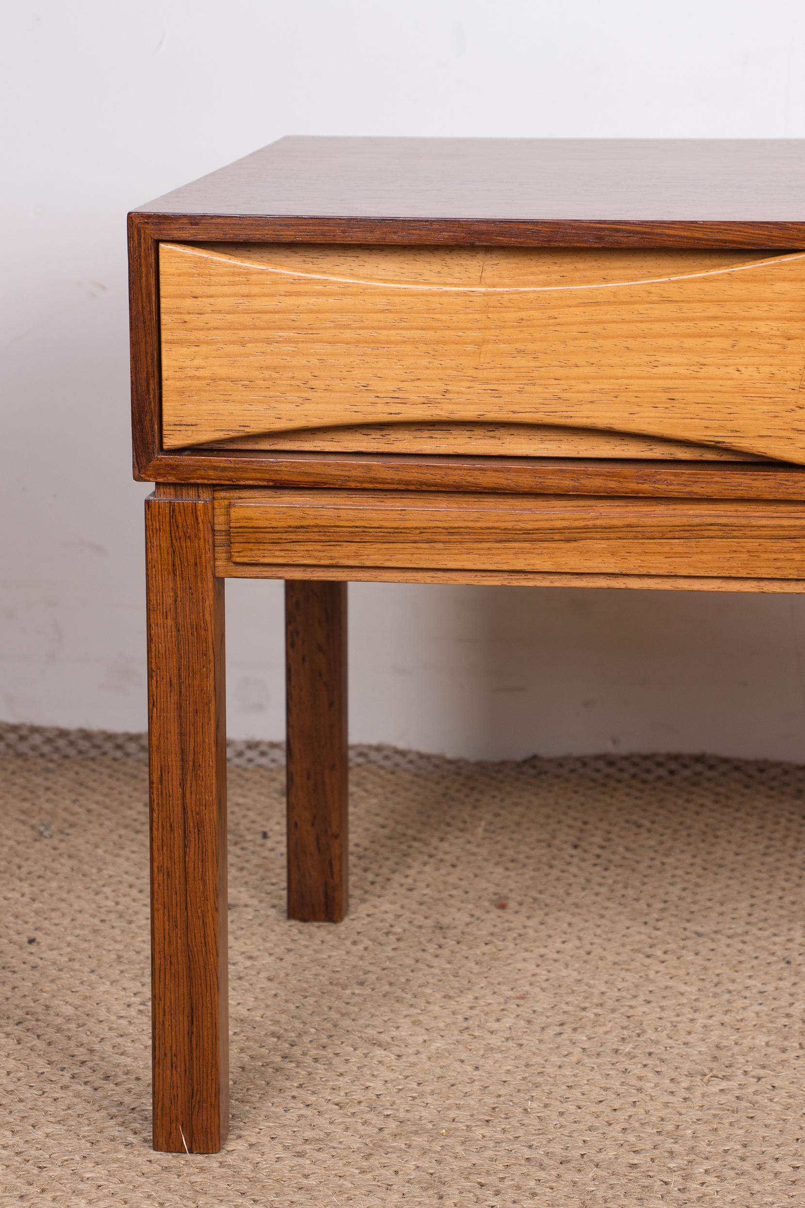 Danish Telephone bench, hall furniture, in Rosewood by Wards Ateljéer AB, 1960. In Excellent Condition In JOINVILLE-LE-PONT, FR