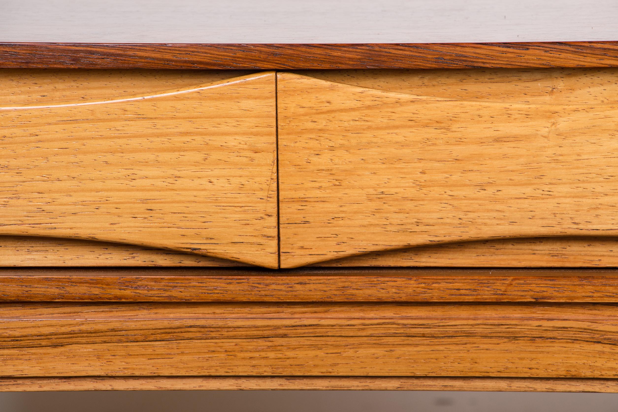 Mid-20th Century Danish Telephone bench, hall furniture, in Rosewood by Wards Ateljéer AB, 1960.