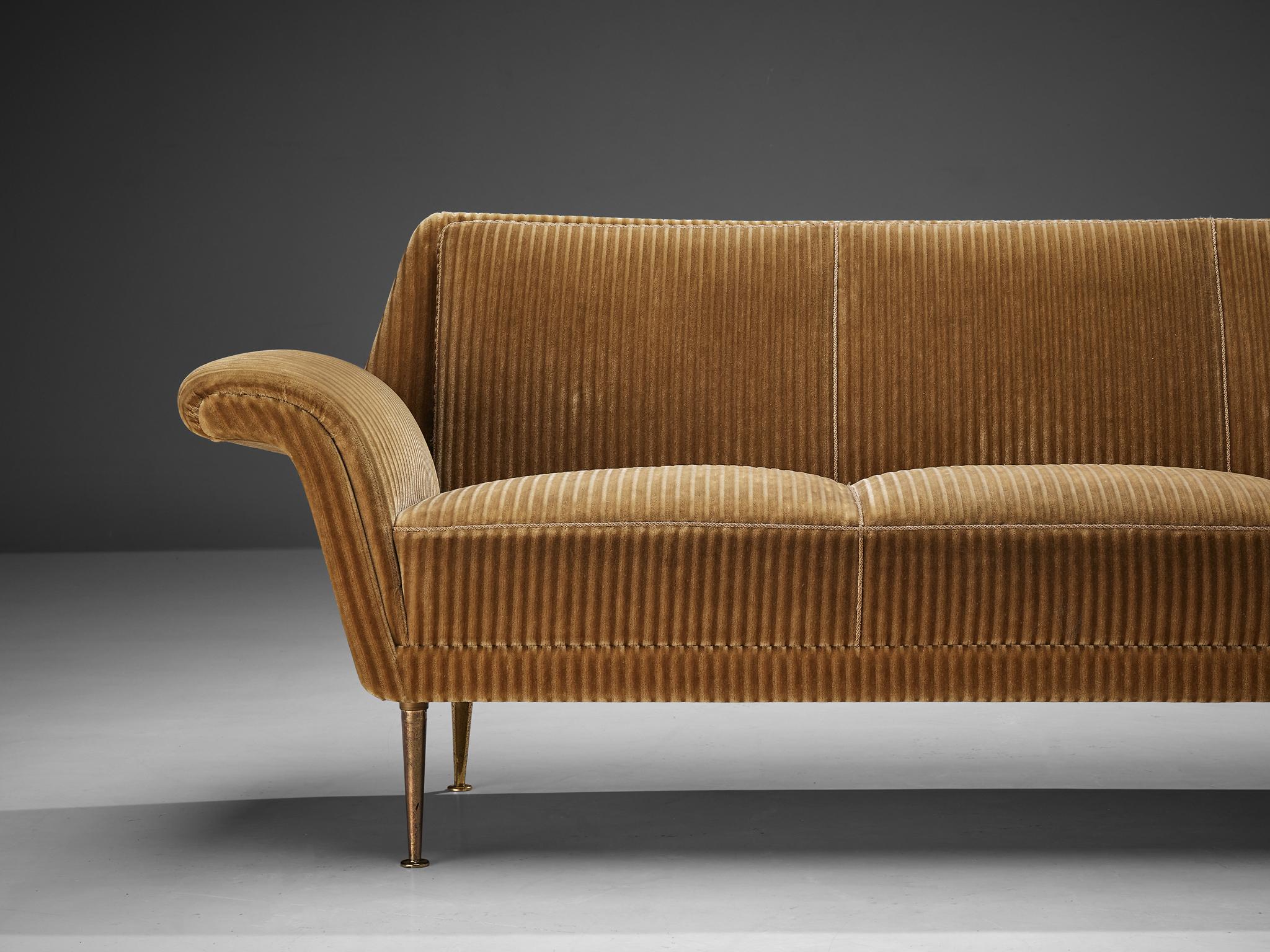 3 seater corduroy sofa