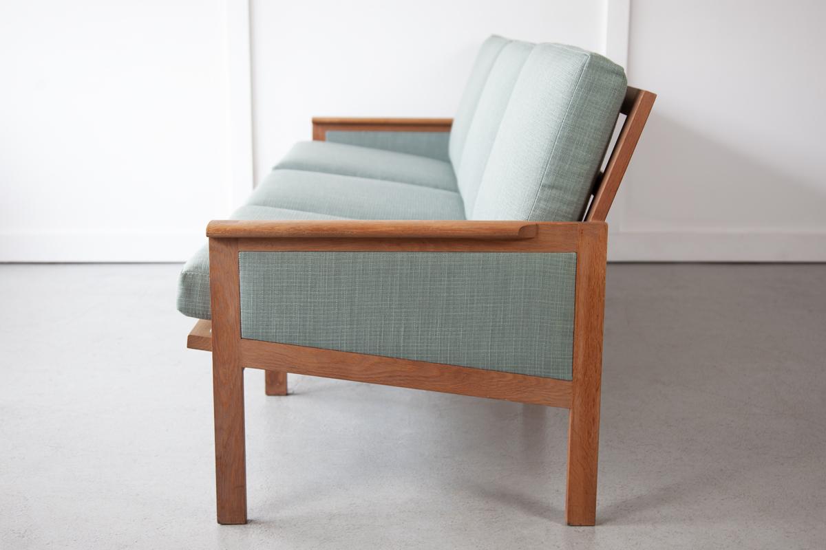 Danish Three-Seater Sofa by Illum Wikkelsø, Mid Century In Good Condition For Sale In Bristol, GB