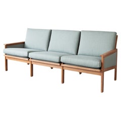 Vintage Danish Three-Seater Sofa by Illum Wikkelsø, Mid Century