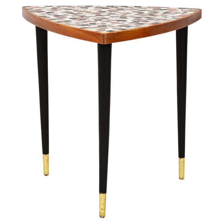 1960s Triangular Coffee Table For Sale at 1stDibs
