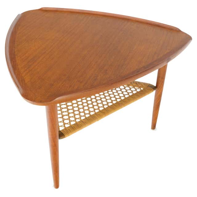 Triangular side/ end table by Baker at 1stDibs | triangular end tables ...