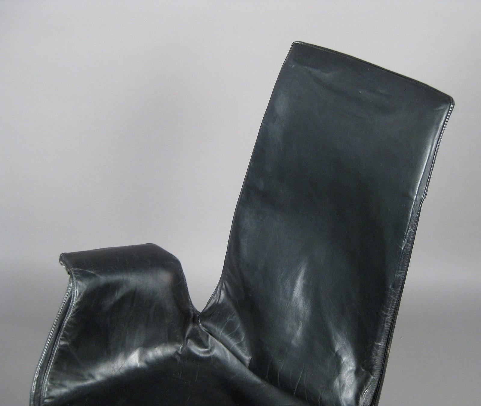 Mid-20th Century Danish Tulip Chair FK 6725, by Jørgen Kastholm & Preben Fabricius, 1964
