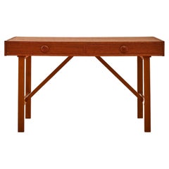 Danish Two Desk Drawer