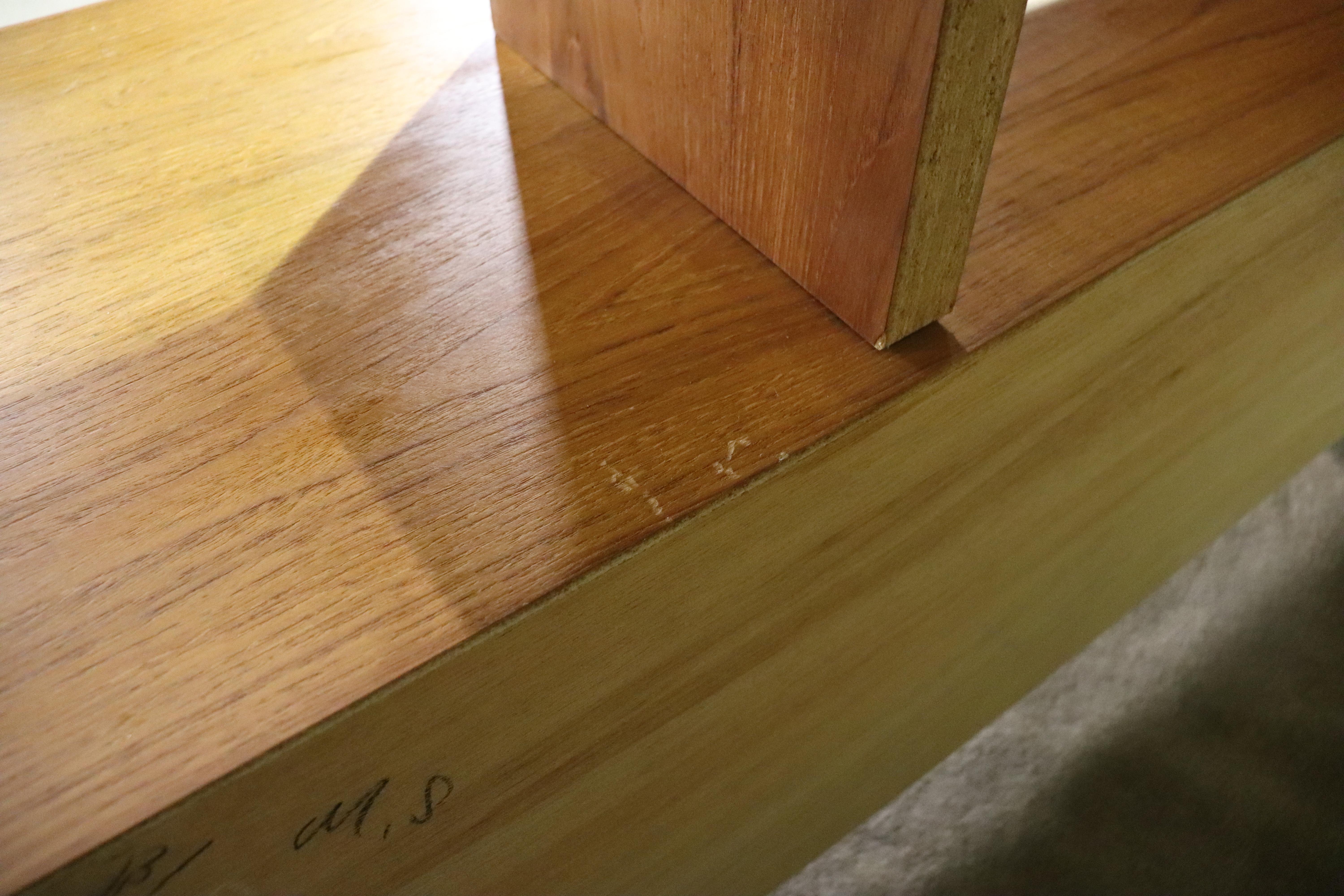 Credenza danese in due pezzi con armadio in vendita 4