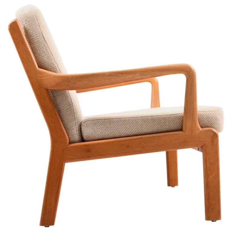 Danish Two-Seat Sofa in Solid Teak For Sale