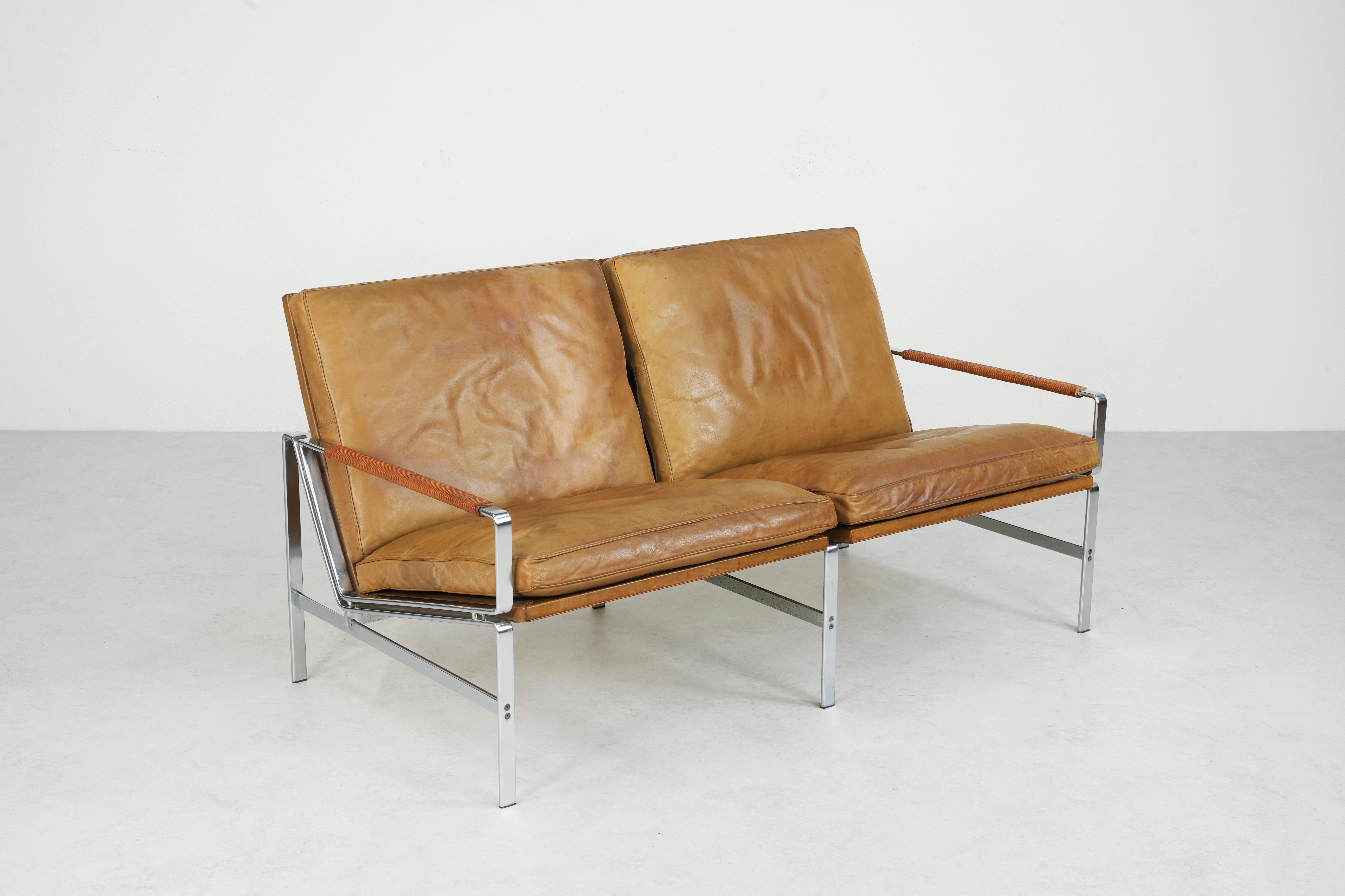 Danish Two Seater Sofa 6720 by Fabricius & Kastholm for Kill International, 1968 For Sale 3