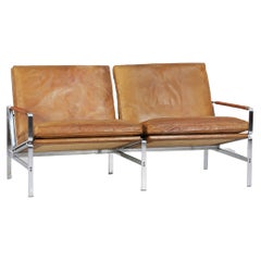 Vintage Danish Two Seater Sofa 6720 by Fabricius & Kastholm for Kill International, 1968