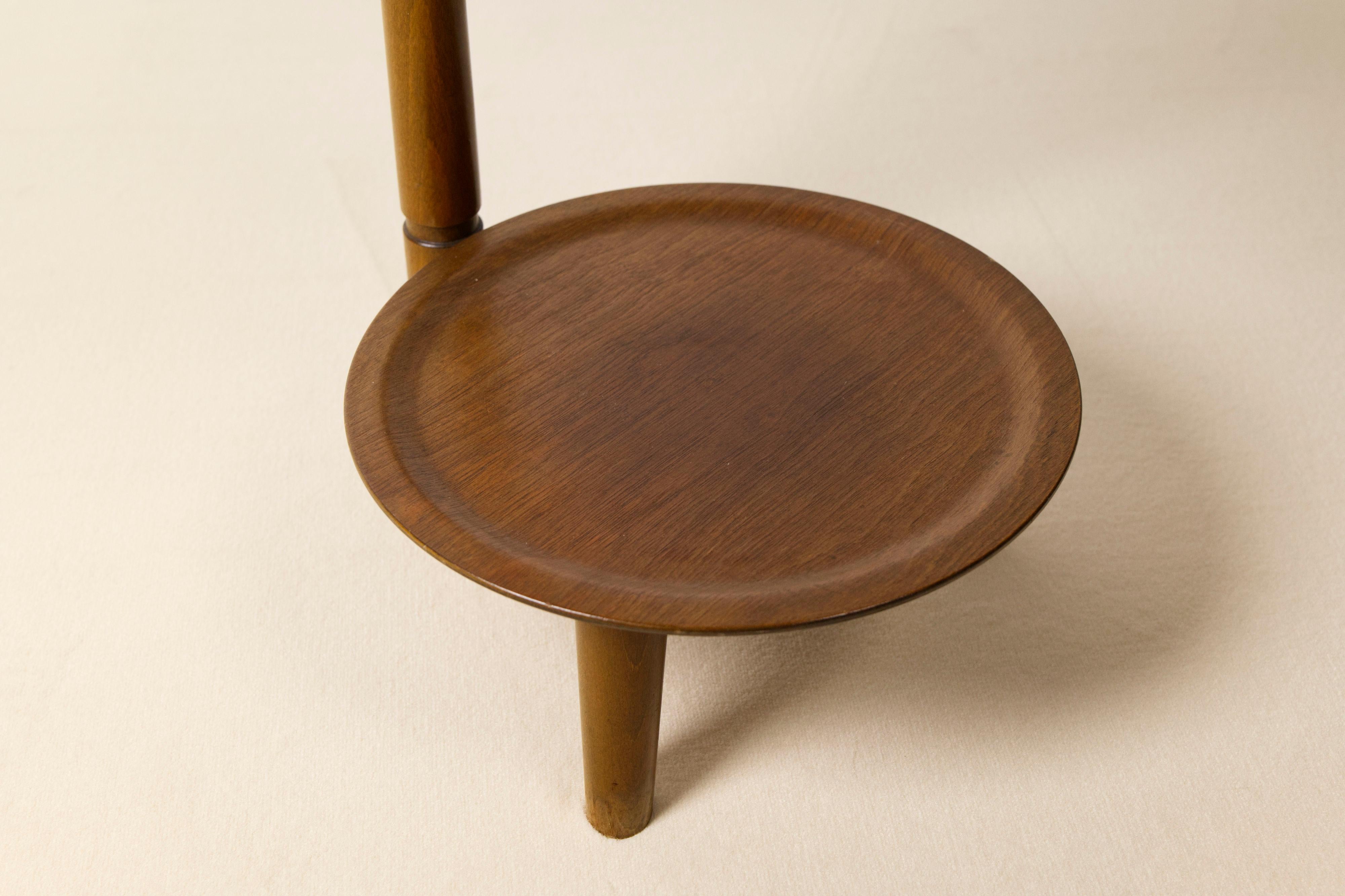 Table d'appoint danoise à deux niveaux par Edmund Jørgensen, années 1950 en vente 4
