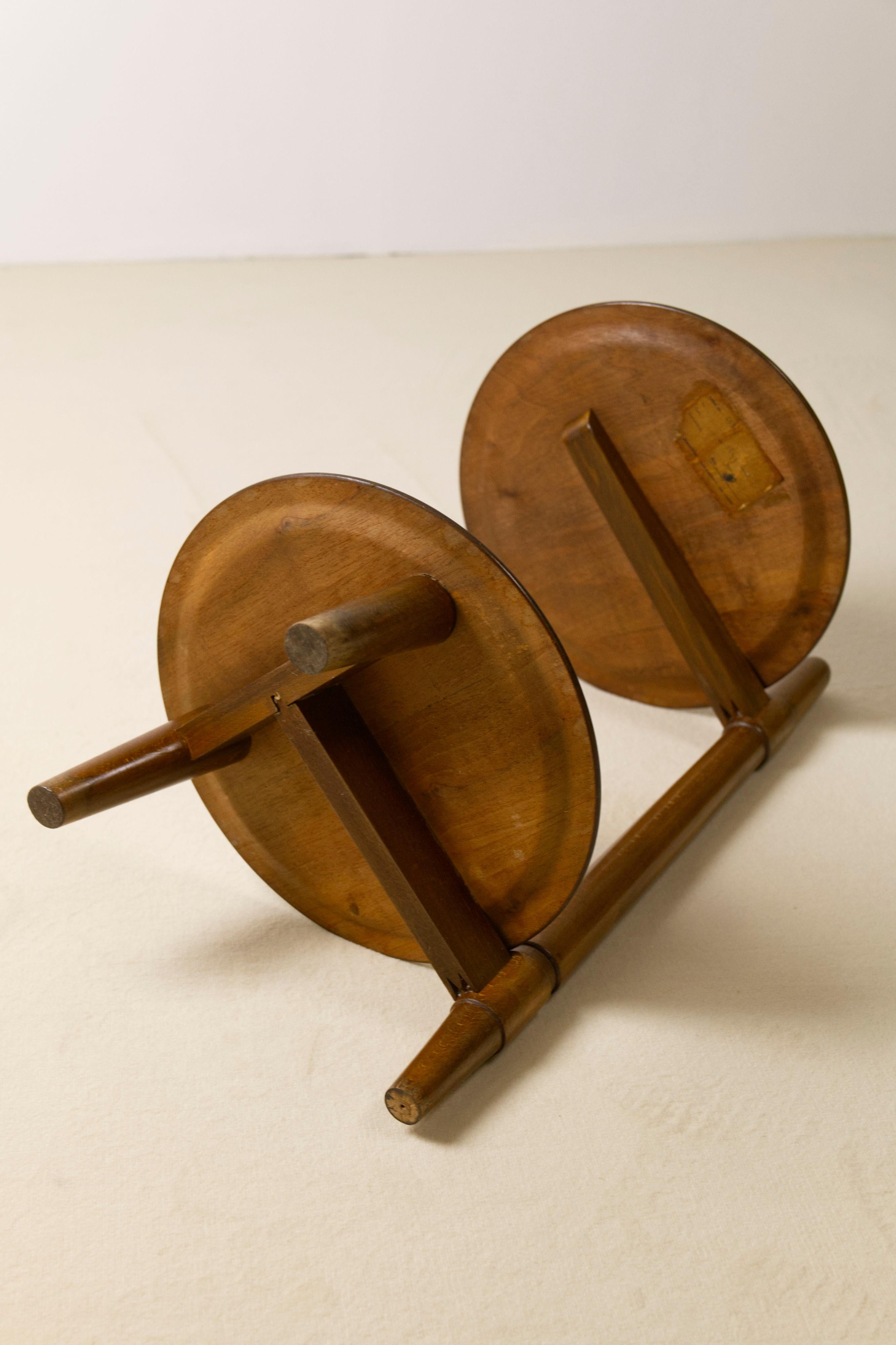 Table d'appoint danoise à deux niveaux par Edmund Jørgensen, années 1950 en vente 1