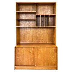 Used Danish UP Møbelfabrik Poul Hundevad-Style Teak Bookcase and Cabinet Hutch, 1970s