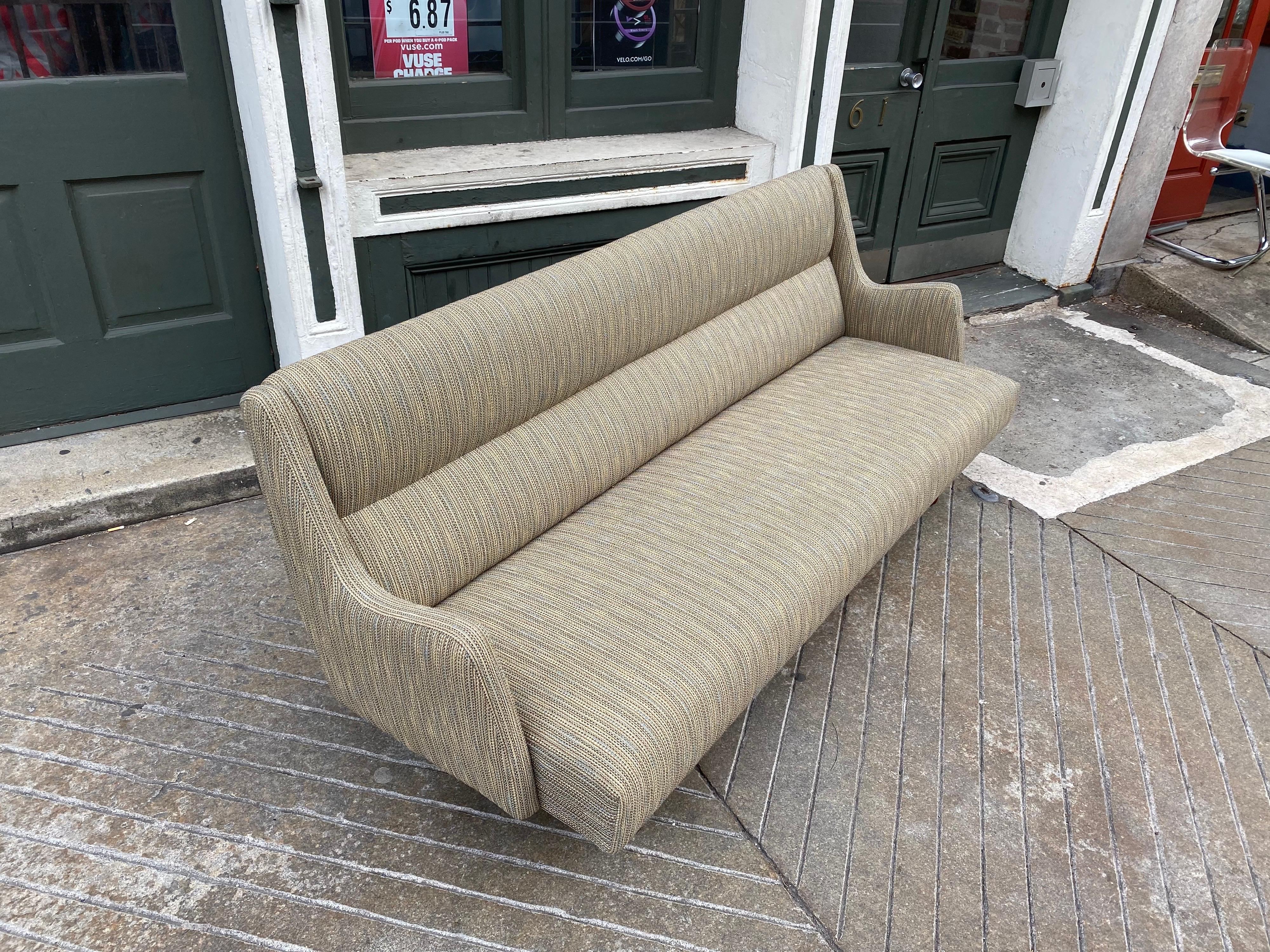 Danish Upholstered Sofa in the Style of Finn Juhl 5