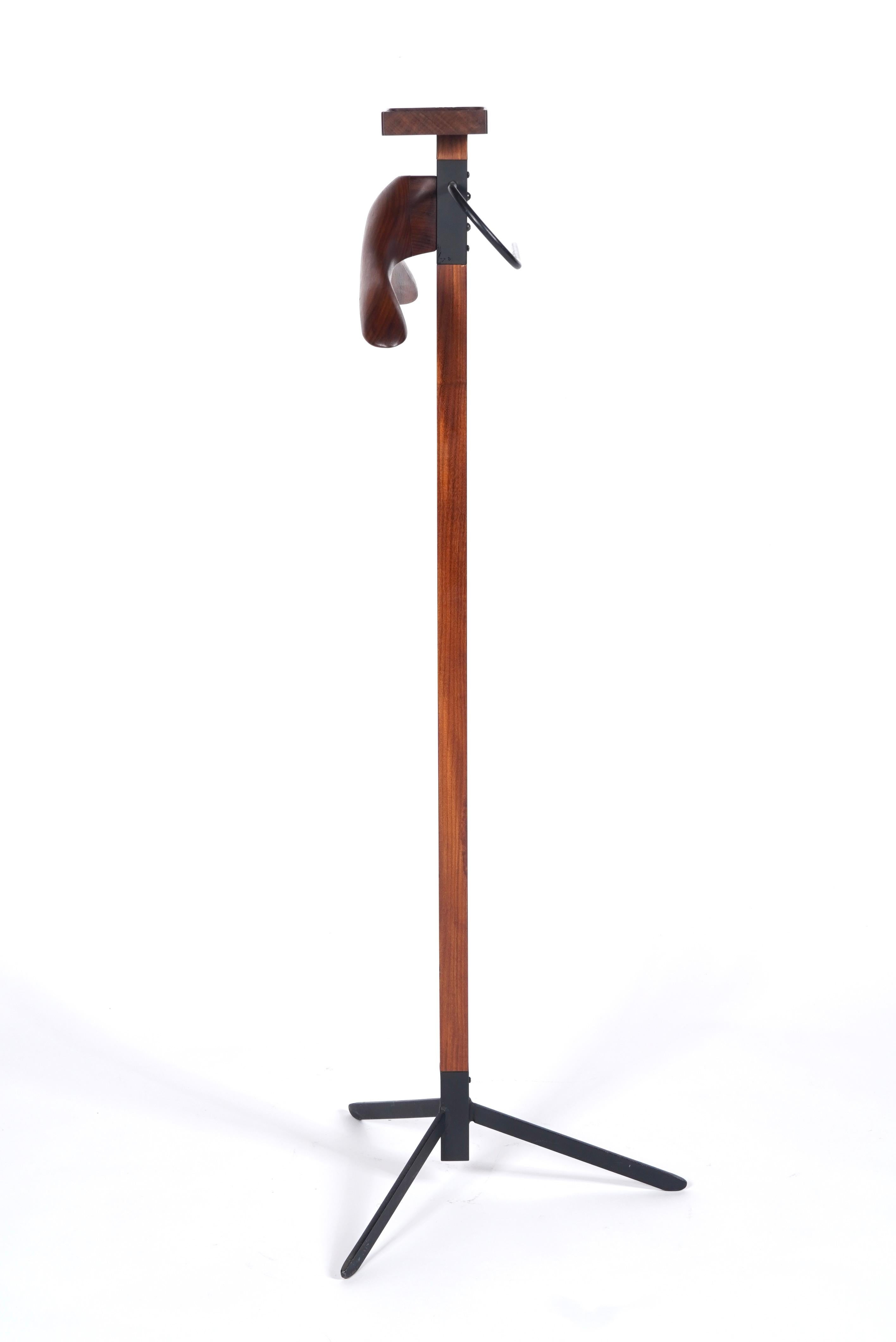 Hand-Crafted Danish Valet / Coat Rack Circa 1960s