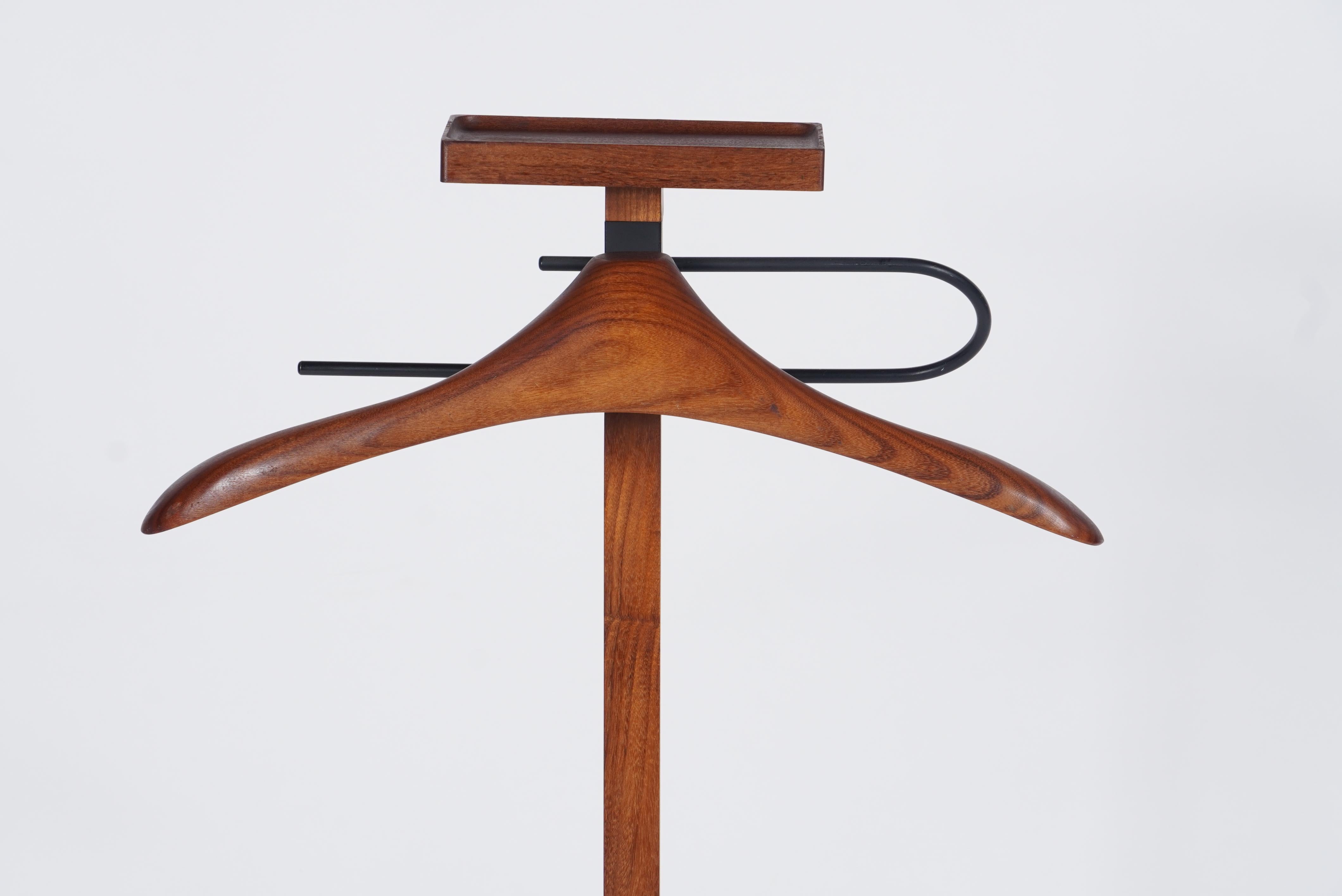 Metal Danish Valet / Coat Rack Circa 1960s