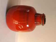 Vaso danese in ceramica di Niels Kähler per HAK, anni '60