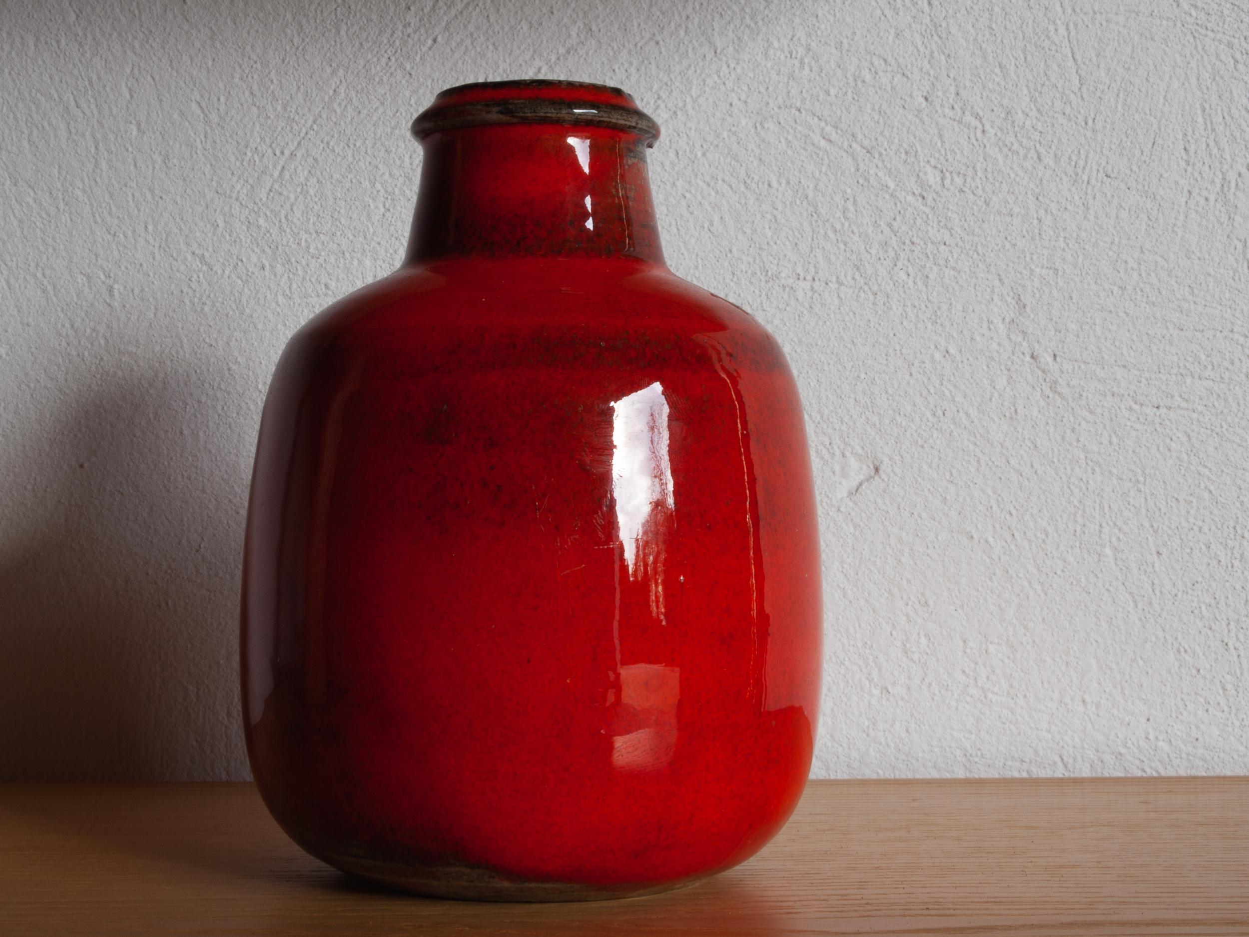 Danish Vase in Ceramic by Niels Kähler for HAK, 1960s For Sale 2