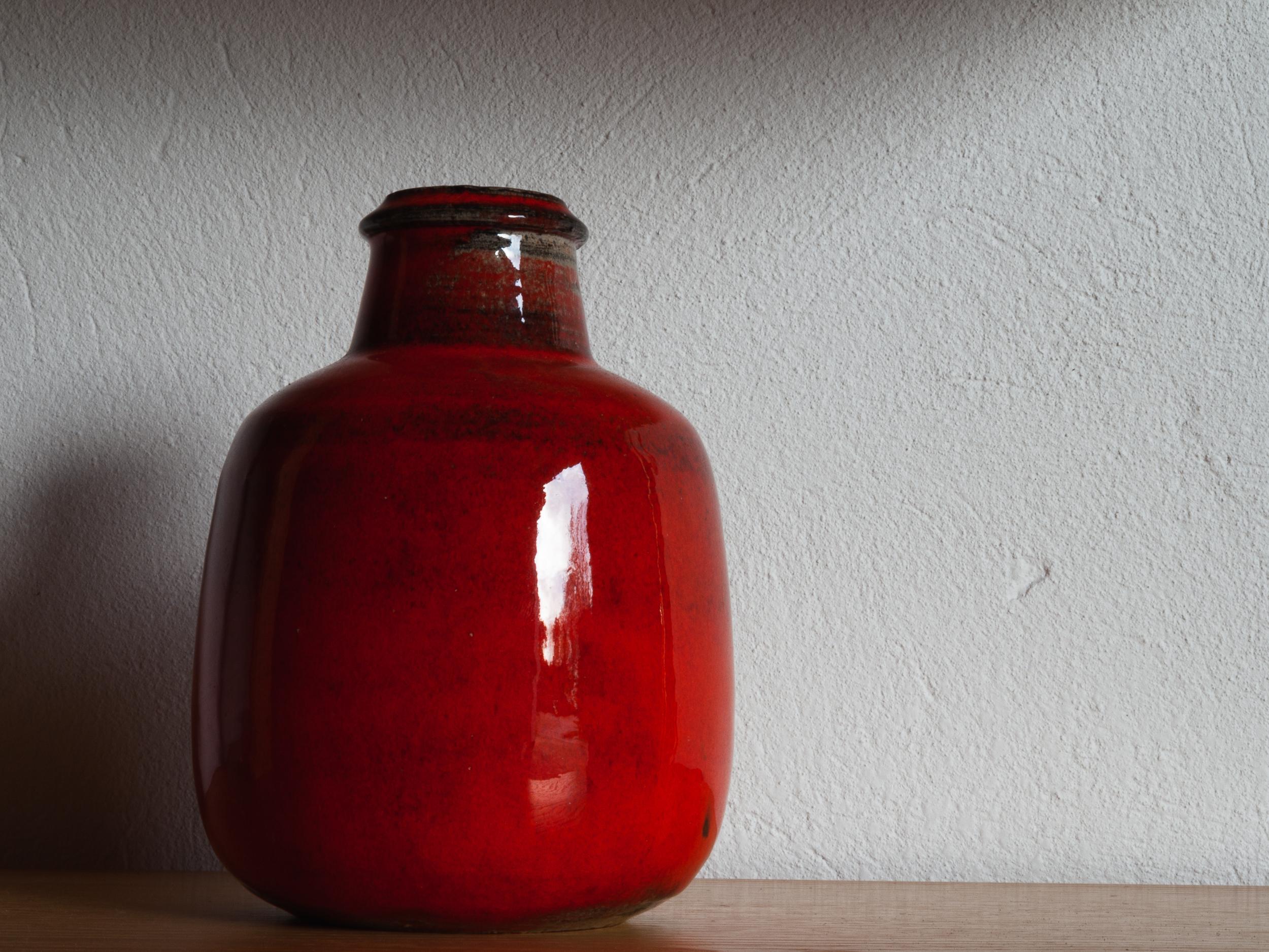Danish Vase in Ceramic by Niels Kähler for HAK, 1960s For Sale 4