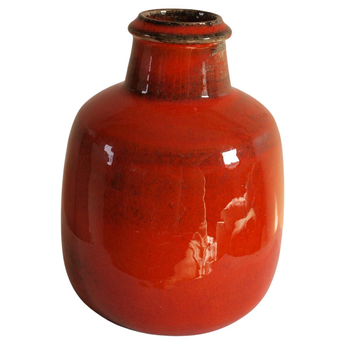 Danish Vase in Ceramic by Niels Kähler for HAK, 1960s For Sale
