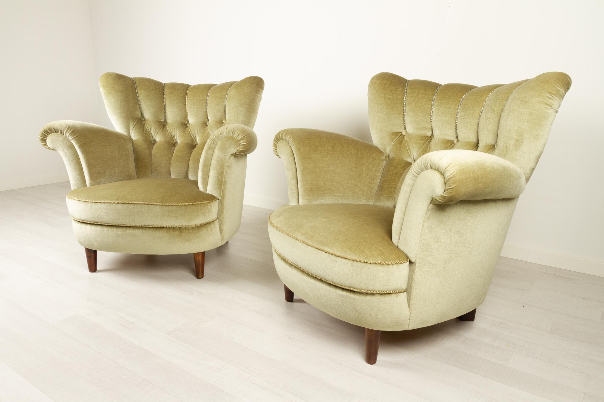 wingback chair set of 2
