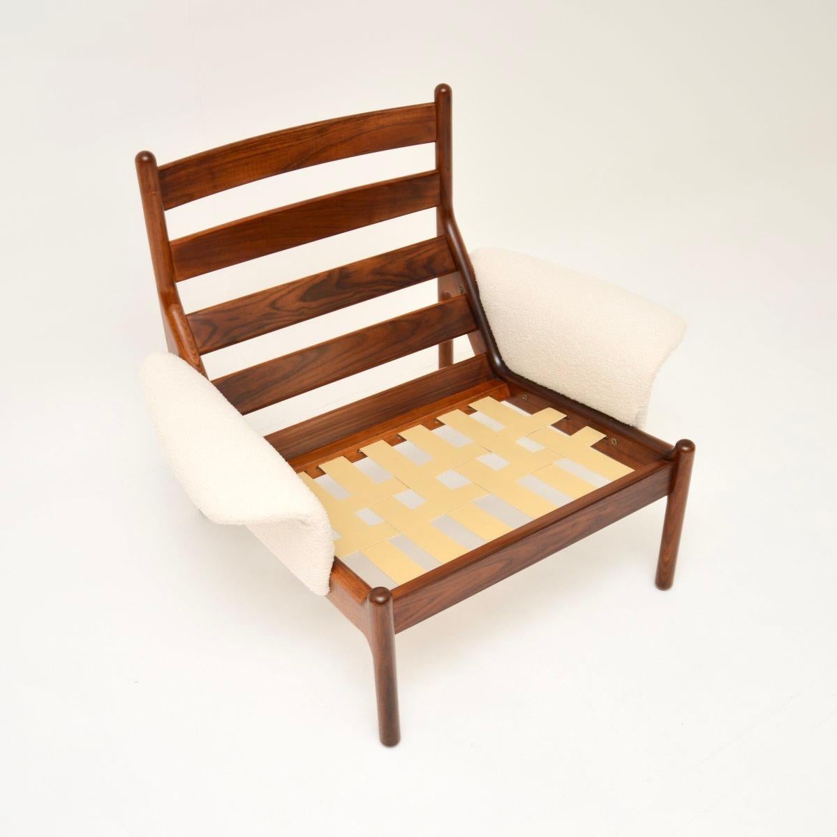 Dänischer Vintage-Sessel von Illum Wikkelso im Angebot 2