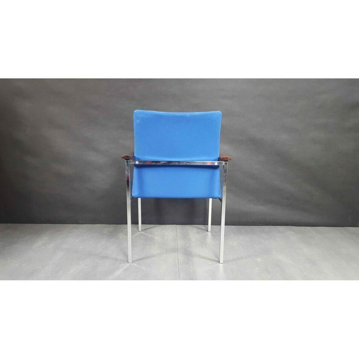 Dänischer Vintage-Sessel von Sigvard Bernadotte für France & Søn, 1970er Jahre im Zustand „Gut“ im Angebot in ŚWINOUJŚCIE, 32