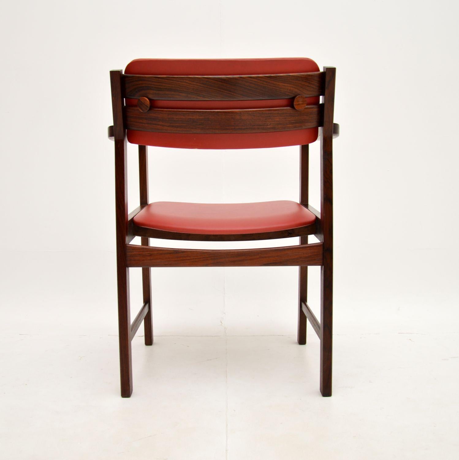 Dänischer Vintage-Sessel / Schreibtischstuhl (Mitte des 20. Jahrhunderts) im Angebot