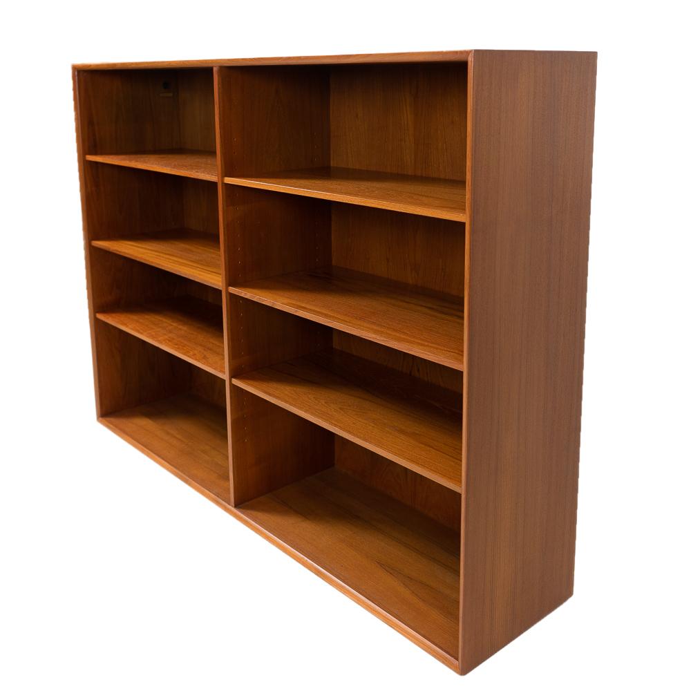 Danish Vintage Arne Vodder Teak Double Bookcase for Sibast, 1960s For Sale 3