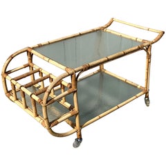 Danish Vintage Bar Cart 1930s Viggo Boesen