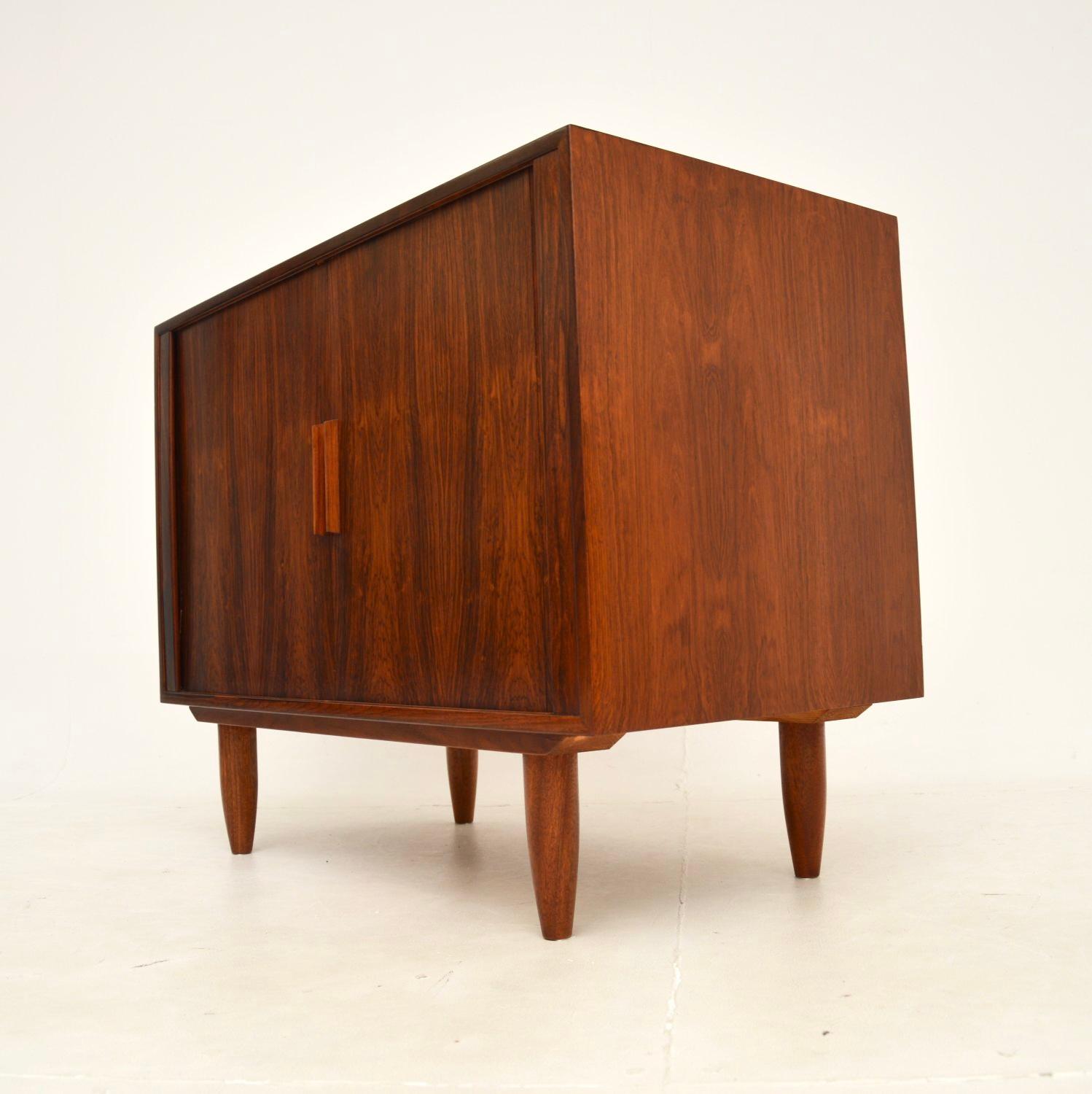 Wood Danish Vintage Cabinet by Kai Kristiansen For Sale