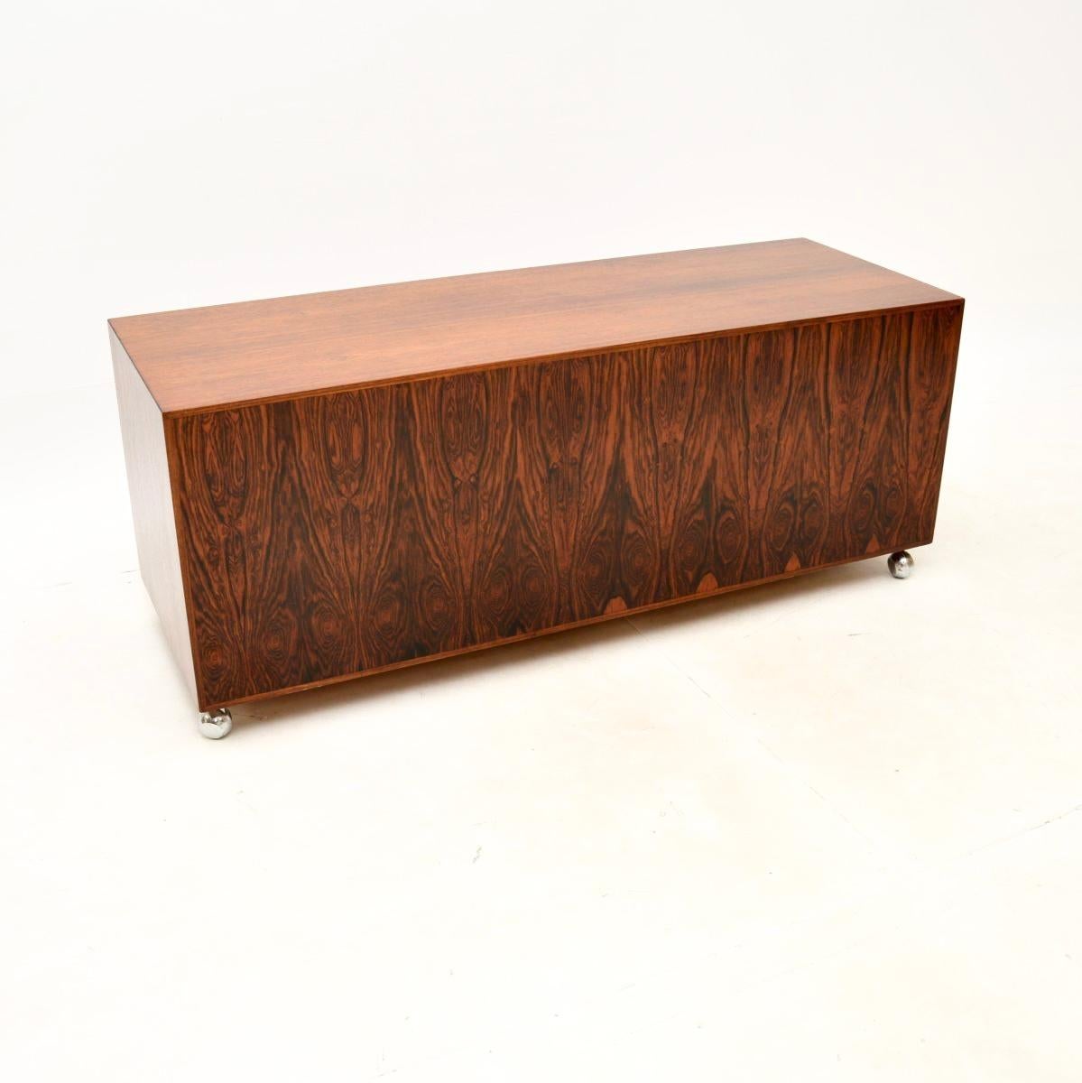 Wood Danish Vintage Cabinet / Sideboard by Bodil Kjaer For Sale