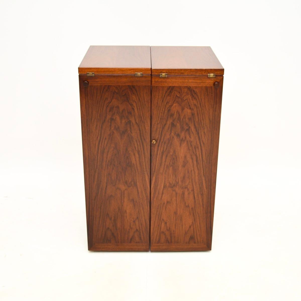 Danish Vintage Captains Bar by Reno Wahl Iversen for Dyrlund 4