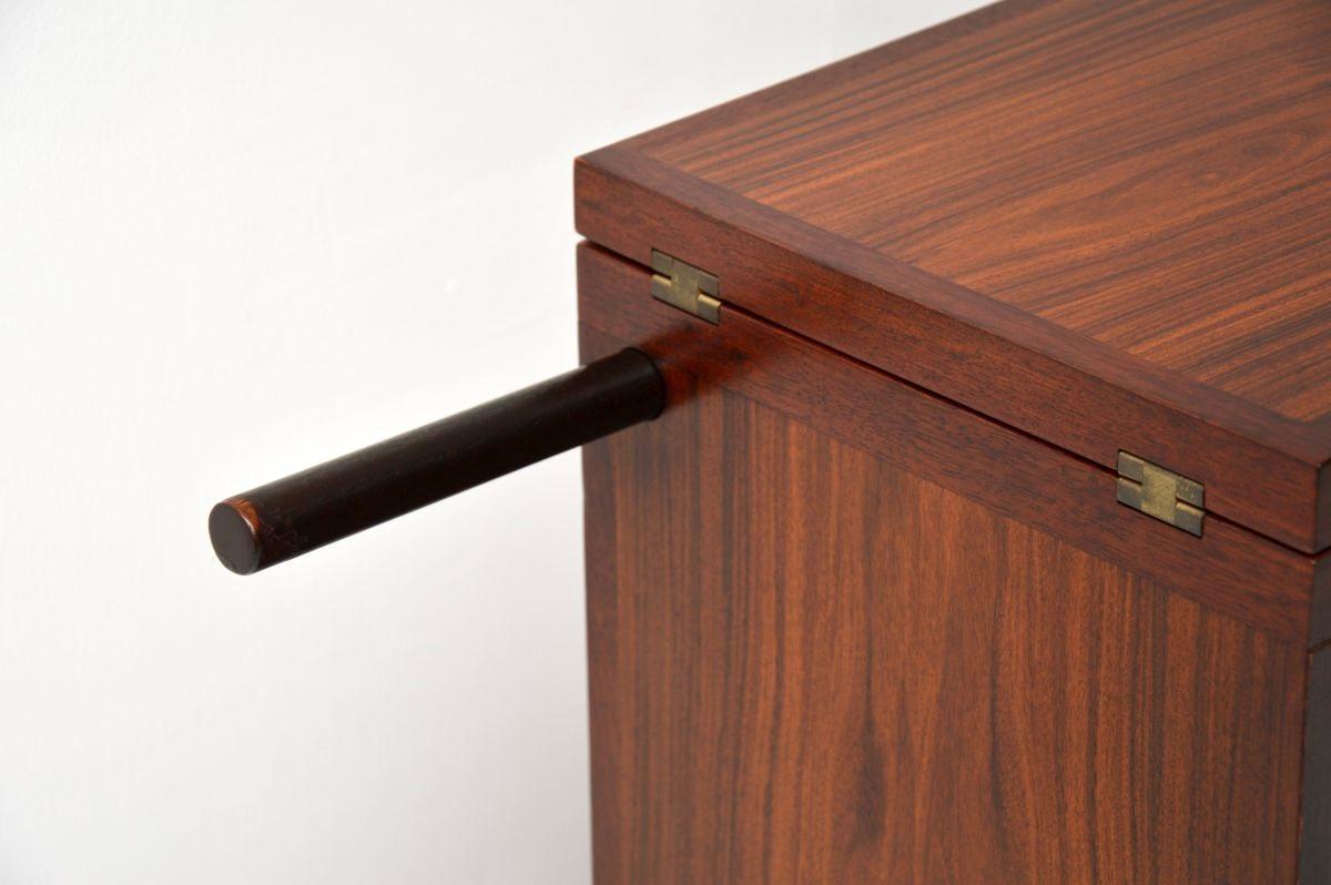 Danish Vintage Captains Bar by Reno Wahl Iversen for Dyrlund For Sale 5