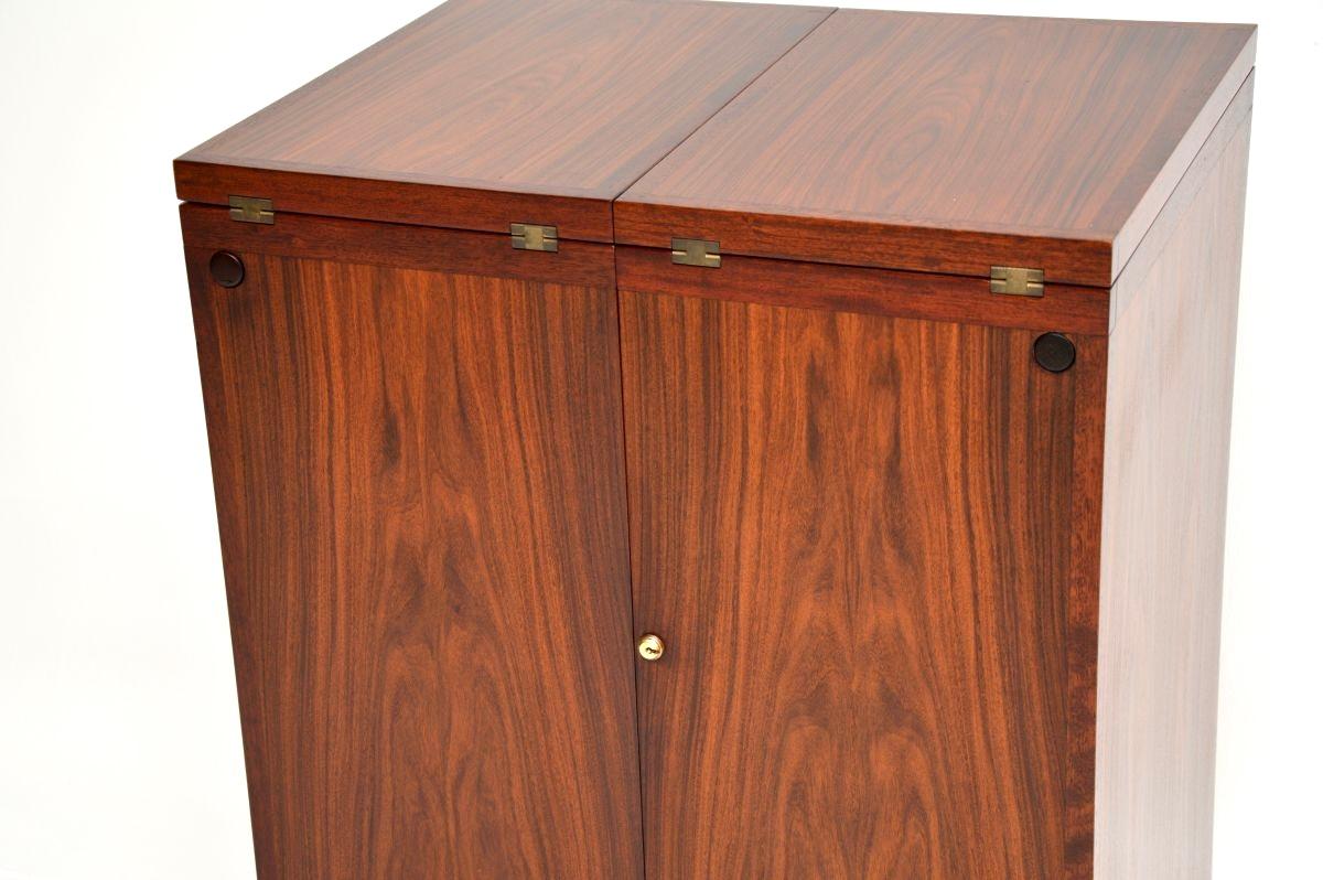 Danish Vintage Captains Bar by Reno Wahl Iversen for Dyrlund For Sale 6