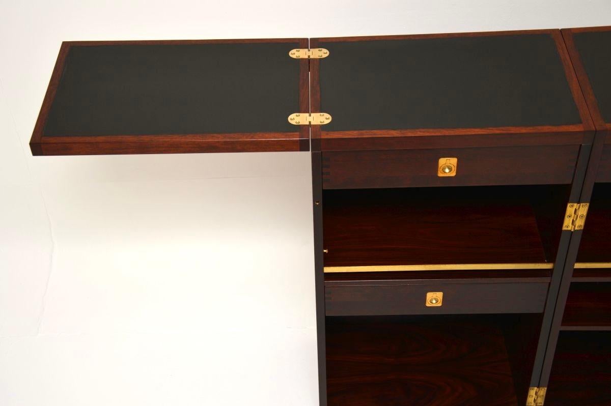 Mid-Century Modern Danish Vintage Captains Bar by Reno Wahl Iversen for Dyrlund For Sale