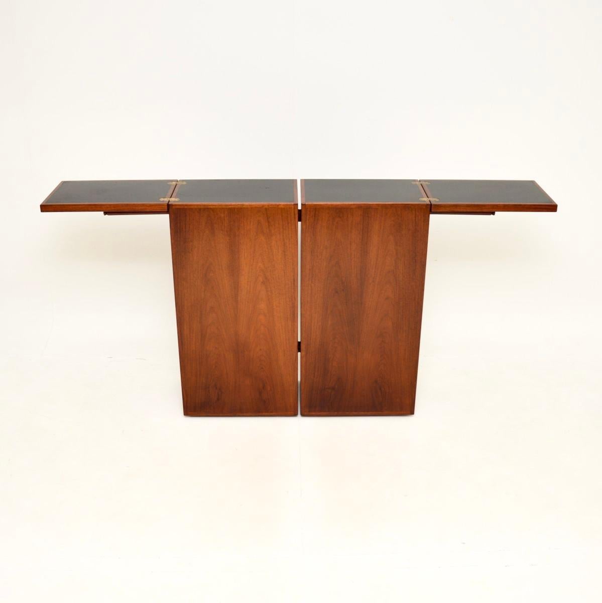 Danish Vintage Captains Bar by Reno Wahl Iversen for Dyrlund In Good Condition In London, GB