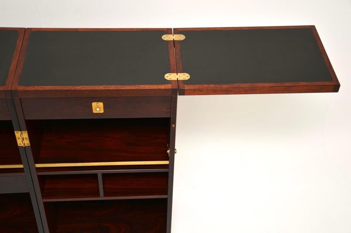 Danish Vintage Captains Bar by Reno Wahl Iversen for Dyrlund In Good Condition For Sale In London, GB