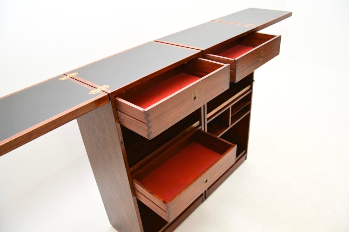 Danish Vintage Captains Bar by Reno Wahl Iversen for Dyrlund 2