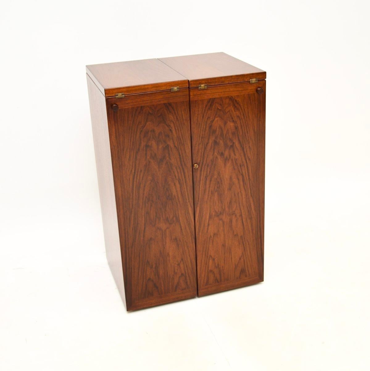 Danish Vintage Captains Bar by Reno Wahl Iversen for Dyrlund 3