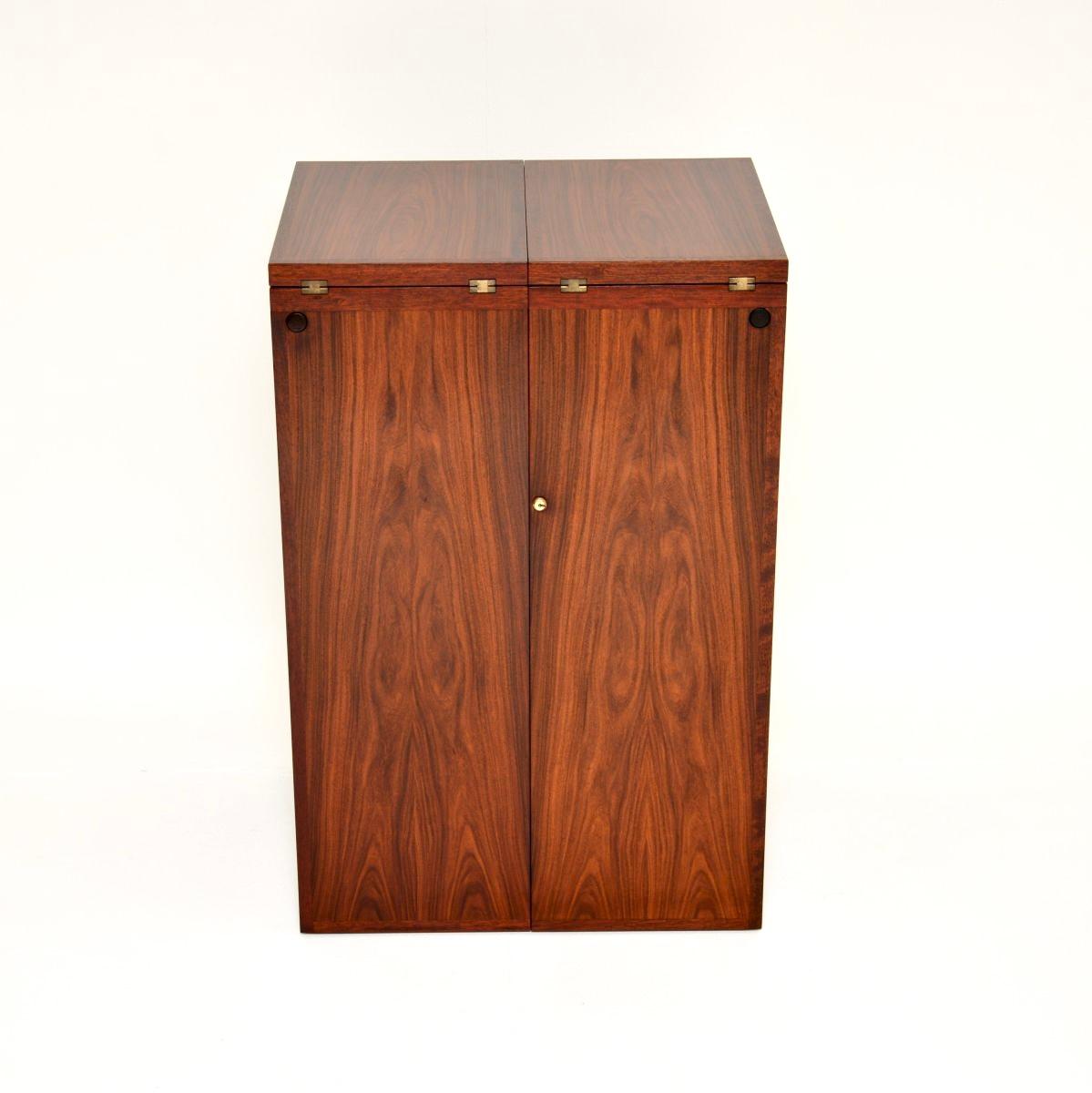 Danish Vintage Captains Bar by Reno Wahl Iversen for Dyrlund For Sale 3