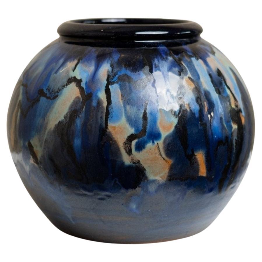 Dänische Vintage-Keramikvase von Hildegon Als Mid Century Design, 1960er Jahre